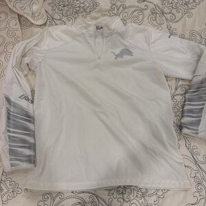 Nike White and Gray Raincoat